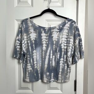 Gee Gee Tie Dye Cropped Tee NWOT
